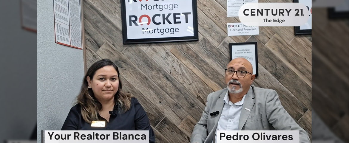 Your Realtor Blanca and Pedro Olivares, Executive Banker at Rocket Mortgage